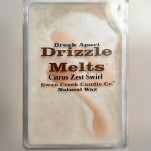 CITRUS ZEST SWIRL Wax Bar, Swan Creek Candle Co., NEW
